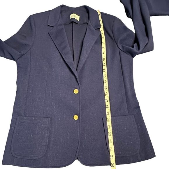 Vintage 80s Cape Cod Match Mates Blue Pants Suit - Picture 14 of 15